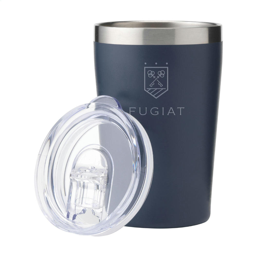 Re-Steel RCS Recycled Coffee Mug 380 ml Thermobecher Werbeartikel