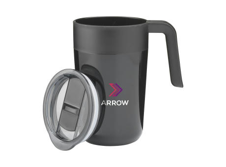 Fika RCS Recycled Steel Cup 400 ml Thermosbecher Werbeartikel