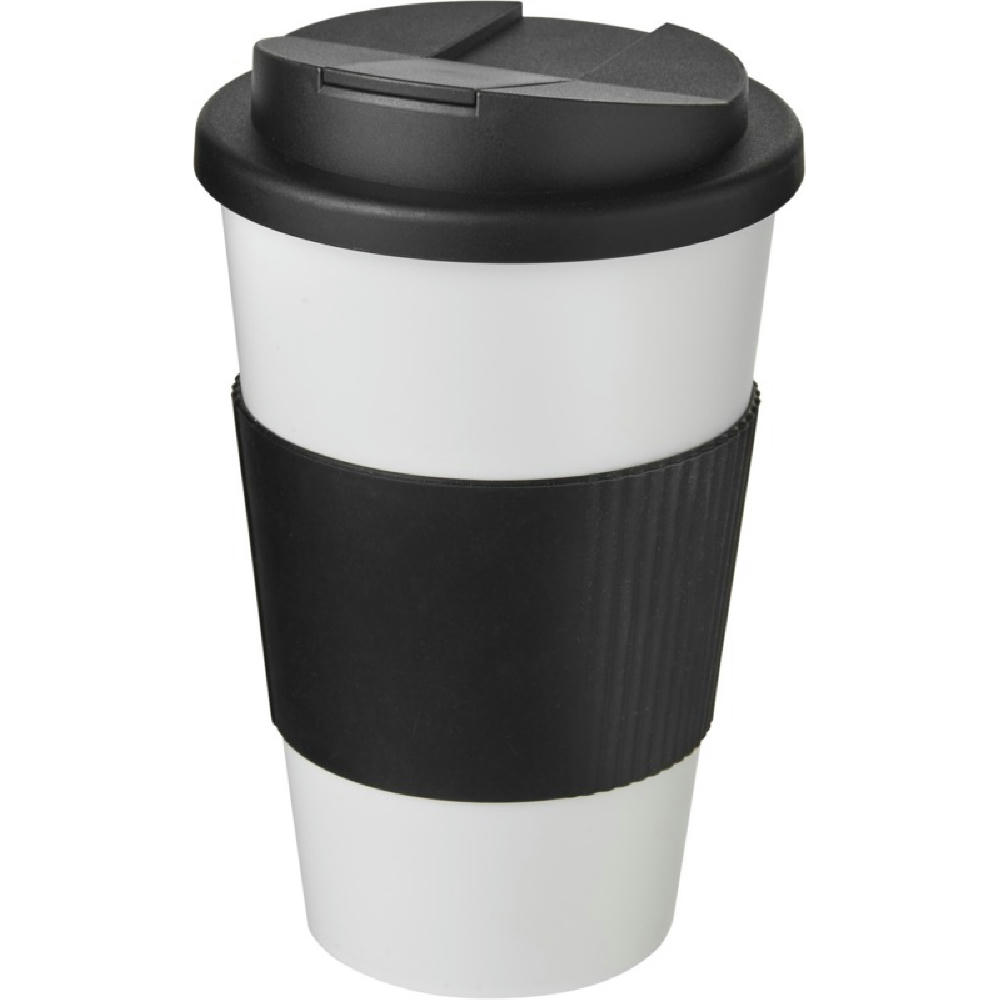 Product image Americano® 350 ml Isolierbecher mit Schutzring & auslaufsicherem Schraubverschluss Werbeartikel
