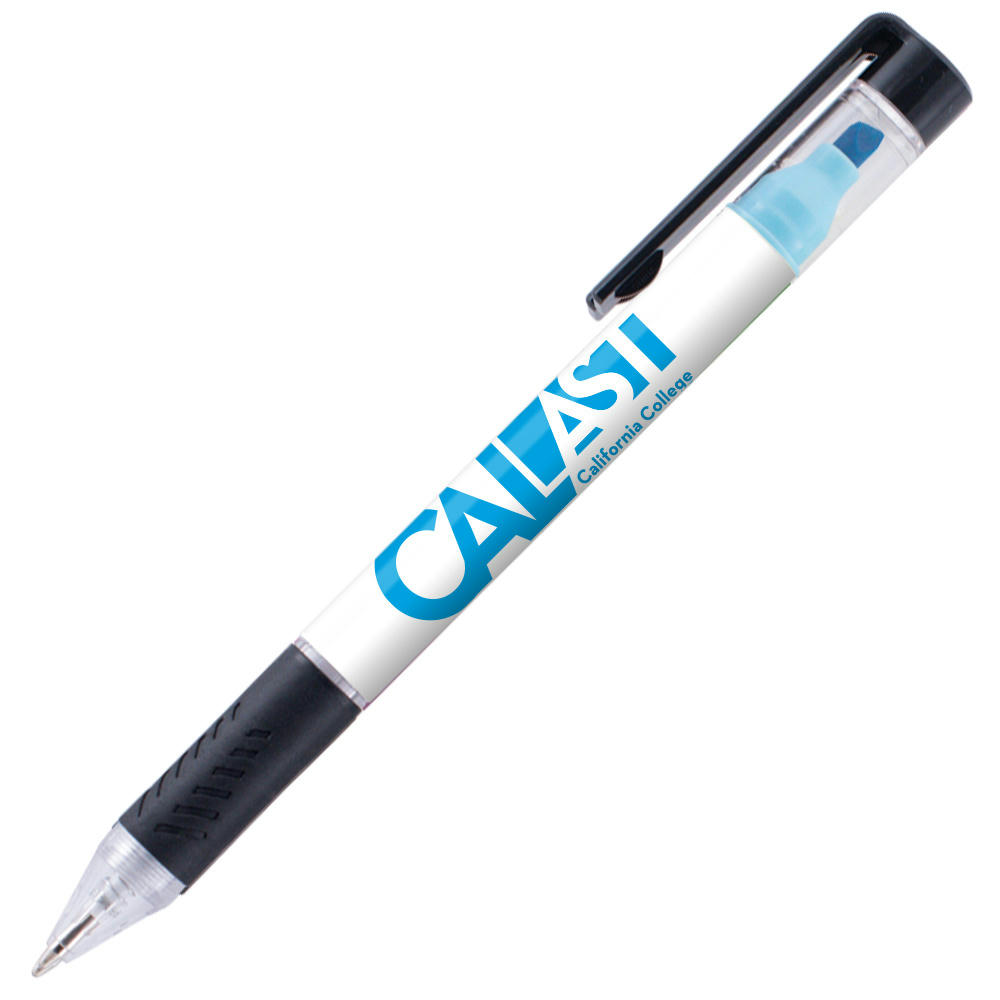 Product image Bergman Kugelschreiber mit Textmarker Werbeartikel