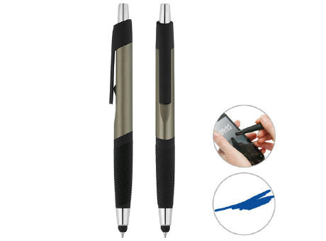 Grundfarbe grau, Zusatzfarbe schwarz