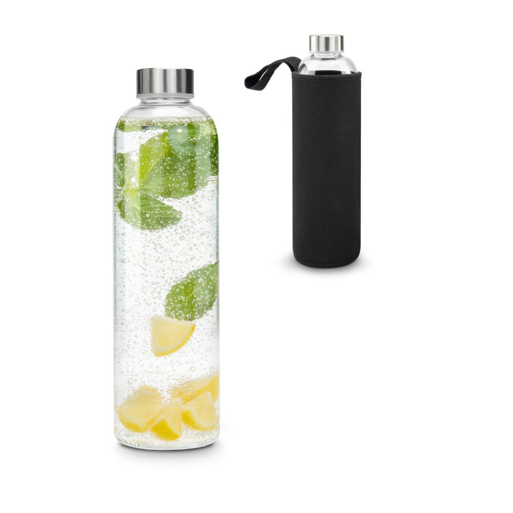 ROMINOX® Glaskaraffe // Pura 1.000 ml, auch für Kohlensäure geeignet Werbeartikel