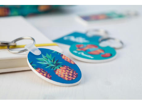 Schlüsselanhänger Foamy B bedrucken