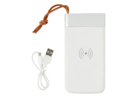 Aria 8.000 mAh 5W Wireless Charging Powerbank bedrucken
