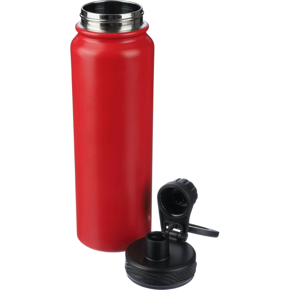 Doppelwandige Flasche aus Edelstahl (800 ml) Zinnia Werbeartikel