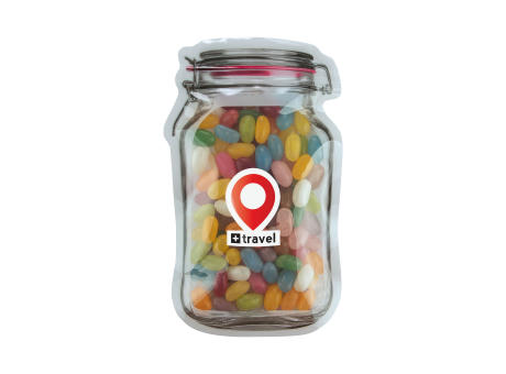 Product image Briefkasten-"Weckglas" midi mit Süßigkeiten Werbeartikel