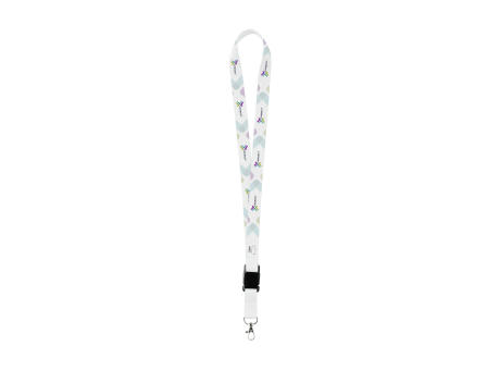 Lanyard Sublimatieon Buckle RPET 2 cm keycord bedrucken