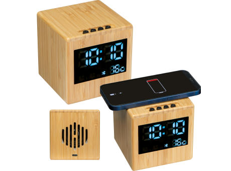 Product image Bluetooth Lautsprecher mit Wireless Charger Werbeartikel