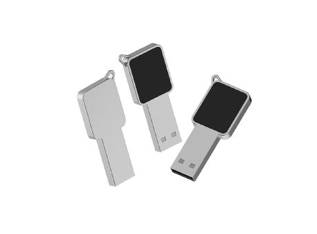 Product image USB-Stick LED 08 USB 2.0 COB 1 GB Schwarz bedrucken