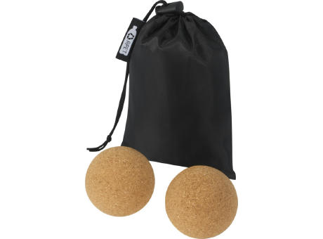 Product image Trikona Kork Yoga Ball 2er Set Werbeartikel
