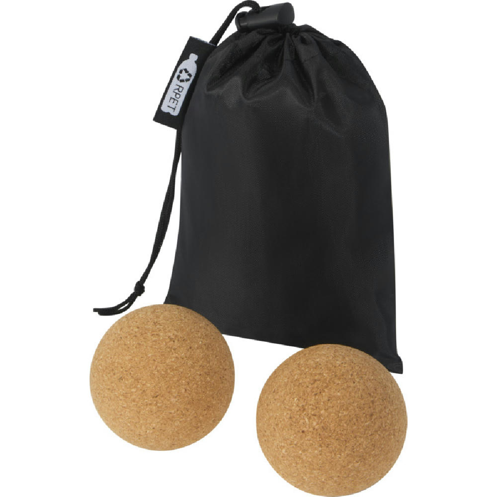 Product image Trikona Kork Yoga Ball 2er Set Werbeartikel