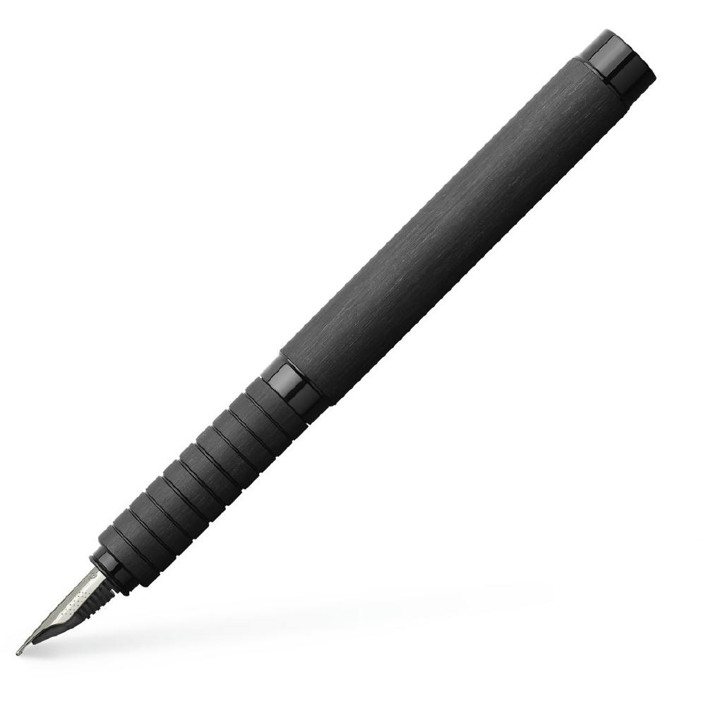 Product image Essentio Aluminium Schwarz Fuellfederhalter Werbeartikel