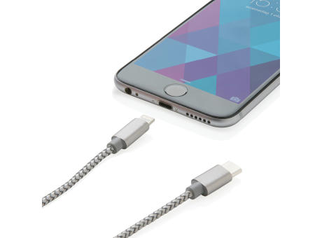 3-in-1 umwobenes Kabel Werbeartikel