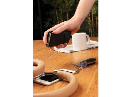 Aluminium RFID Kartenhalter mit PU-Börse bedrucken