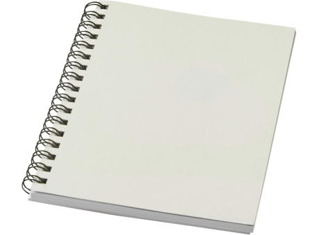 Product image Desk-Mate® A6 farbiges Notizbuch mit Spiralbindung Werbeartikel