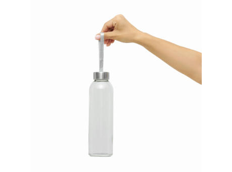TAKE SMART - Glas-Trinkflasche bedrucken