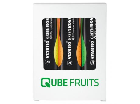 STABILO GREEN BOSS Leuchtmarkierer 3er-Set bedrucken