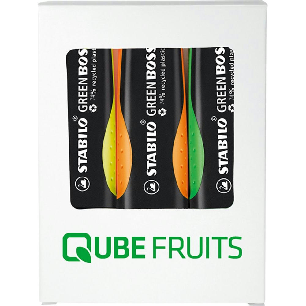 Product image STABILO GREEN BOSS Leuchtmarkierer 3er-Set Werbeartikel