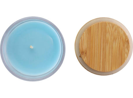 Glaskerze Riven Werbeartikel