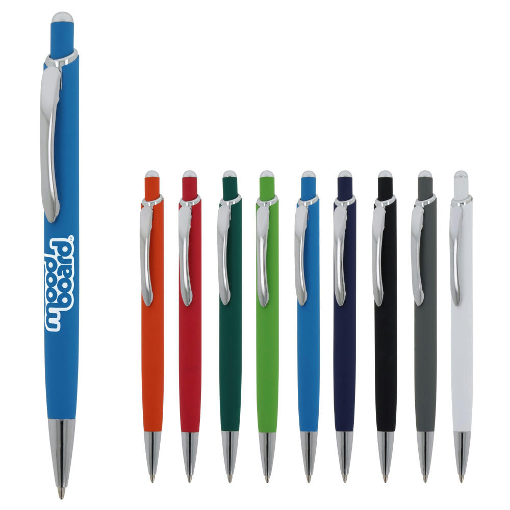 Product image Kugelschreiber Monaco Metall Soft Touch Werbeartikel