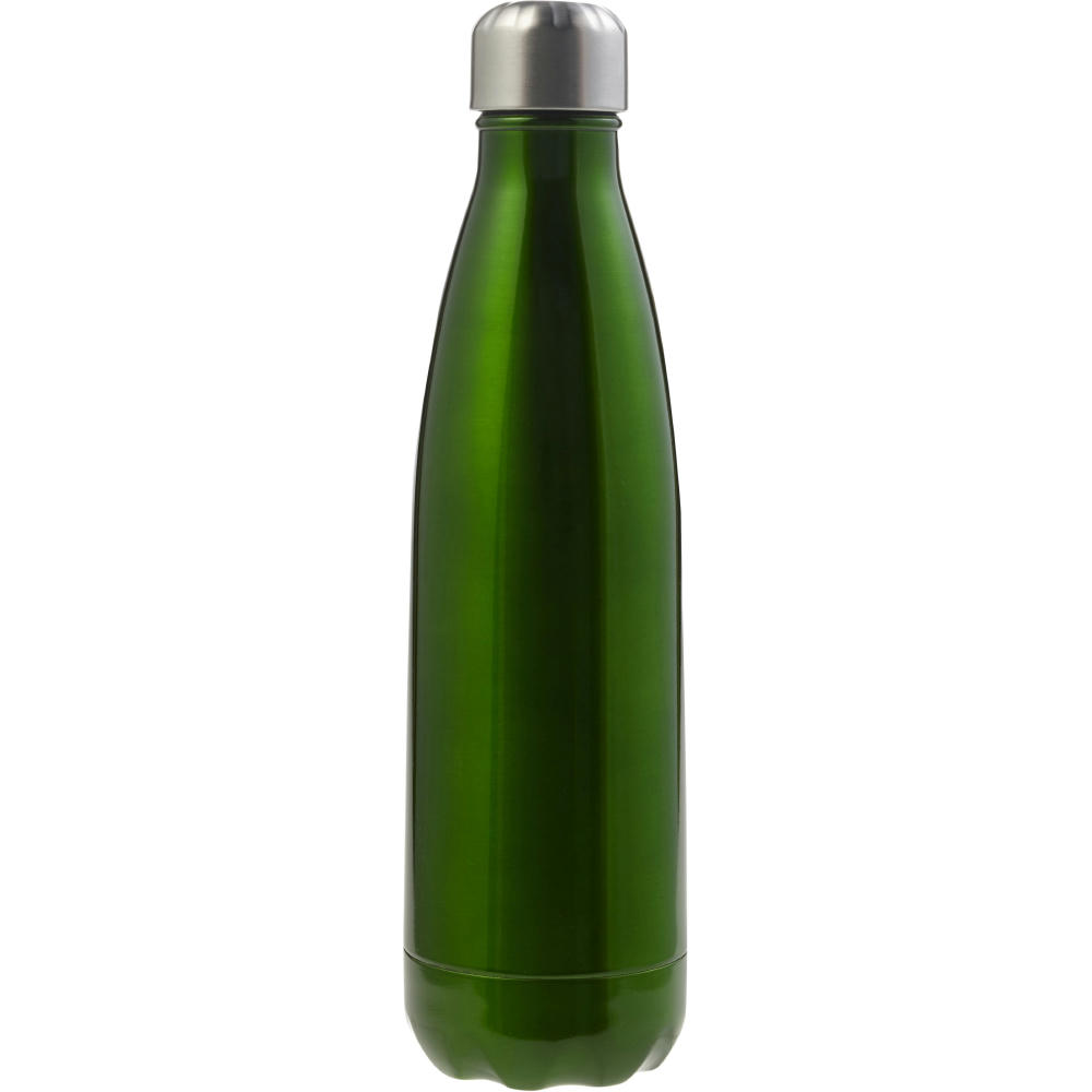 Doppelwandige Trinkflasche aus Edelstahl Lombok Werbeartikel