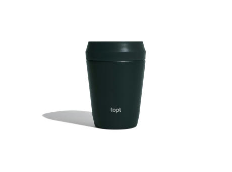 Topl-Trinkbecher aus rec. Stahl mit 360-Grad-Deckel 236ml bedrucken