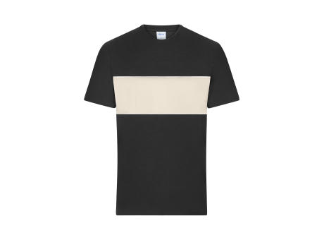 Product image T-Shirt colour-block UNISEX - Unisex T-Shirt mit Kontrasteinsatz Werbeartikel