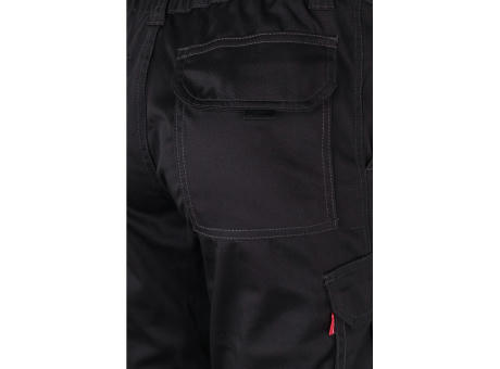 VL PAN. Multitaschen-Stretchhose (290 g/m²) aus Baumwolle (46 %), EME (38 %) und Polyester (16 %) Werbeartikel