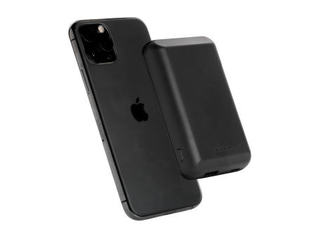 Magnetische 5.000 mAh Wireless Powerbank bedrucken