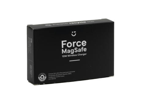 Force MagSafe 10W RCS Recycled Wireless Charger Werbeartikel
