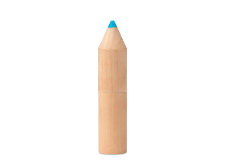 Product image Holzbox mit 6 Stiften Werbeartikel