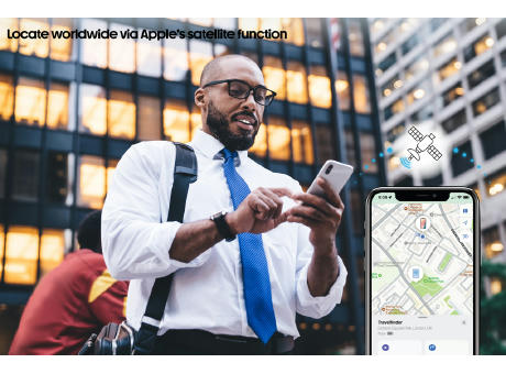 Travelfinder RCS Polyester Passtasche mit weltweiter Ortung Werbeartikel