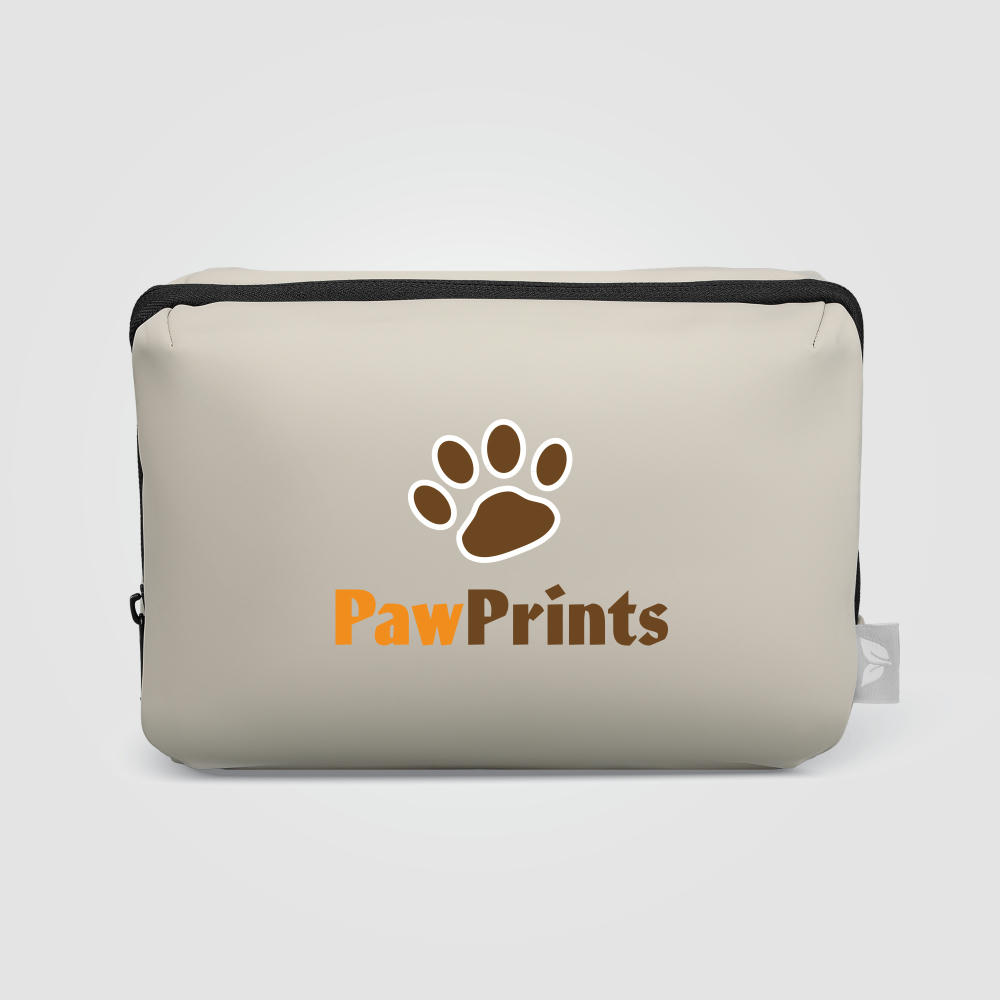 Malmö Mehrzwecktasche mit mehreren Fächern und Reißverschluss aus rPET - 2 L Werbeartikel