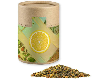Product image Gewürzmischung Zitronen-Pfeffer, ca. 75g, Kraftpapierdose Midi Werbeartikel