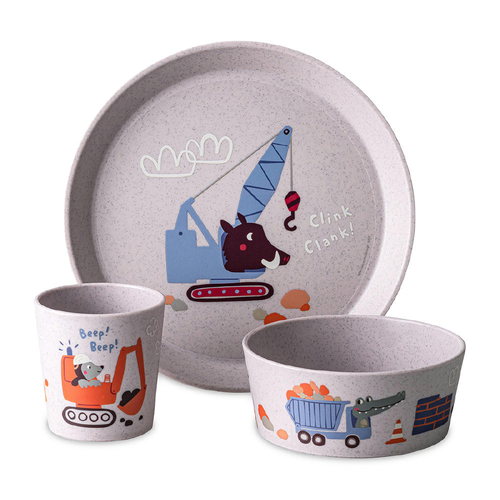 Product image KOZIOL CONNECT TRUCKS Kleiner Teller + Schale + Becher Werbeartikel