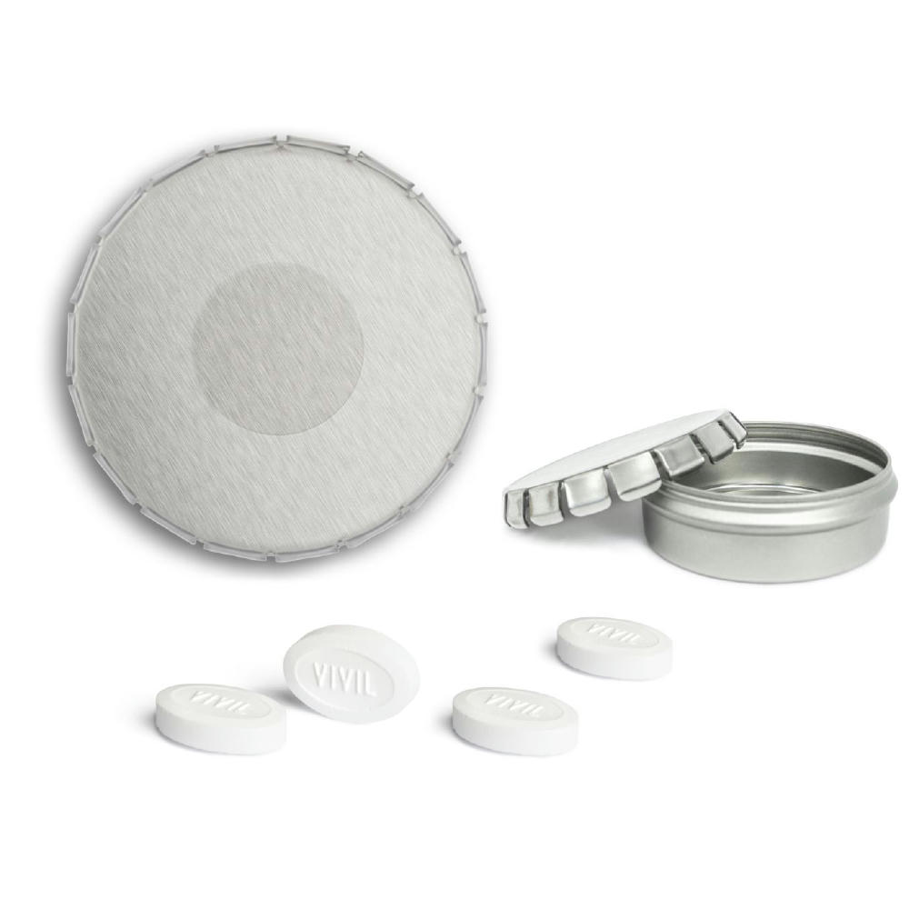50 g - Vivil Extra Strong zuckerfrei - blank - ohne Druck