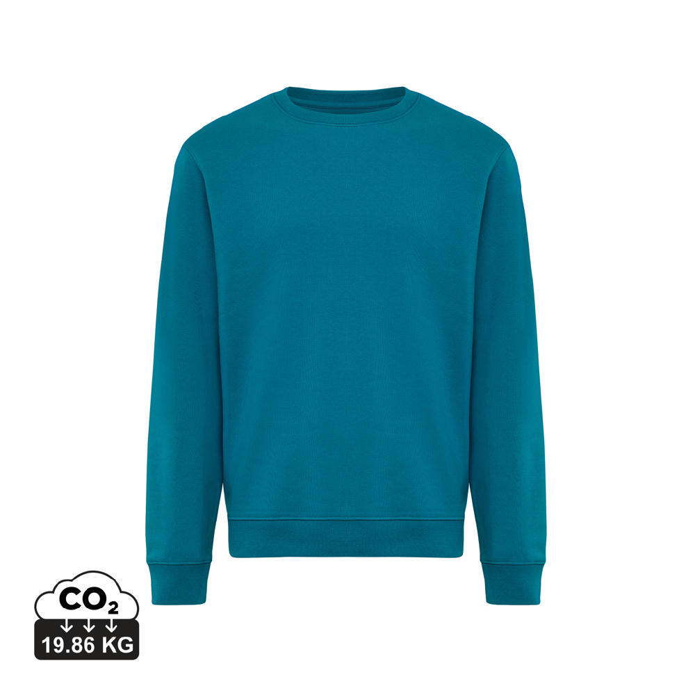 IQONIQ Torla Rundhals-Pullover aus recycelter Baumwolle Werbeartikel
