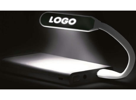 USB-Lampe mit Leuchtlogo-Möglichkeit für flexibles Licht an Laptops oder PCs bedrucken