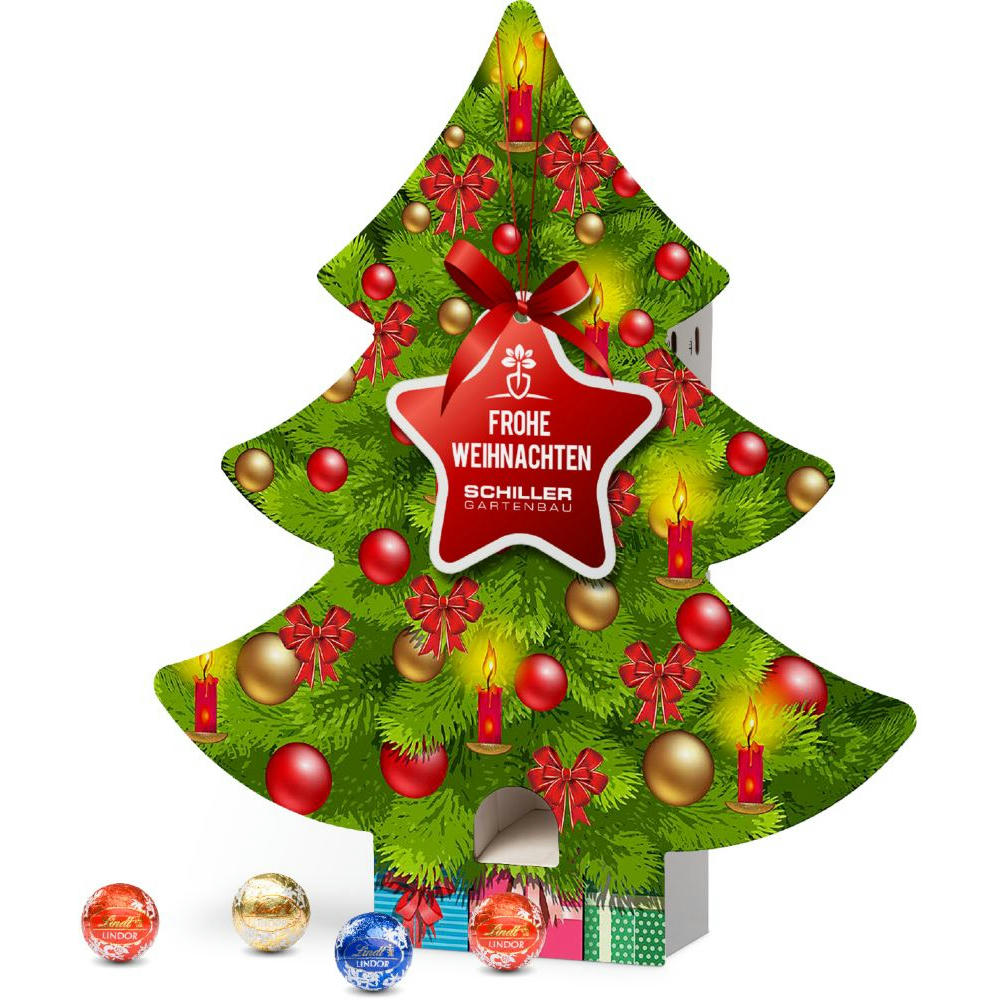 Product image Lindt Lindor Adventsspender "Baum" Werbeartikel