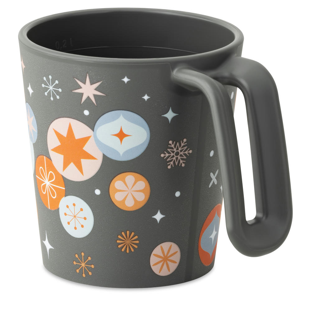 KOZIOL MUKK FESTIVE POP Henkeltasse 200ml Werbeartikel