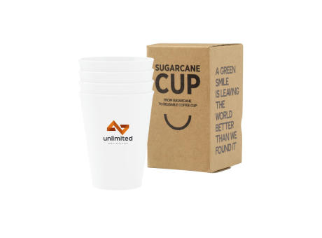 Sugarcane Cup 200 ml Trinkbecher Werbeartikel