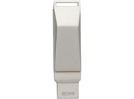 Product image USB-Stick aus verzinkter Oberfläche Dorian bedrucken