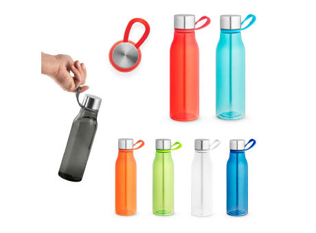 Product image SENNA. Recycelte PET-Flasche (100 % rPET) mit glänzender, transluzenter Oberfläche Werbeartikel