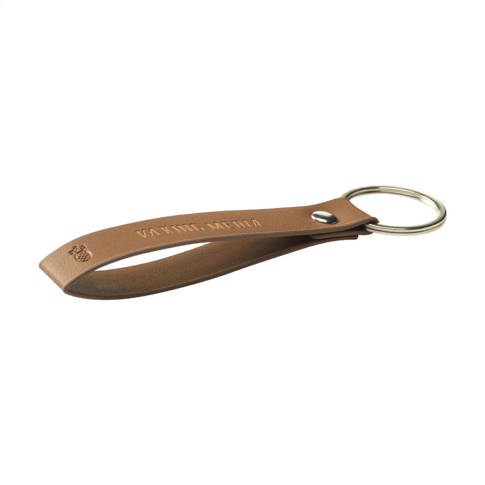 Product image Vegan Pineapple Leather Keyring Schlüsselanhänger Werbeartikel
