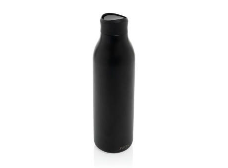 Avira Alok 360 Klick-Wasserflasche aus RCS rec. Stahl, 600ml Werbeartikel
