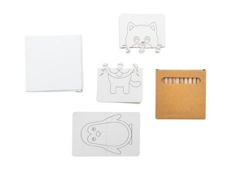 Individuelles Ausmalpuzzle Colozzy Werbeartikel