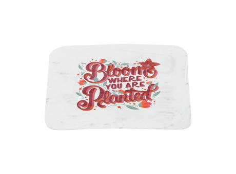 Square Coaster Flower Seed Paper 200 gr Werbeartikel