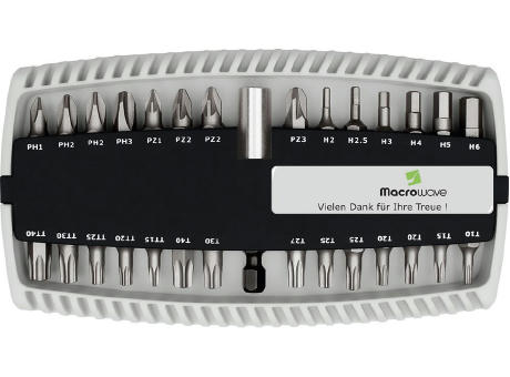 Bit-Set "Profi Bit Series 29 HC" Werbeartikel