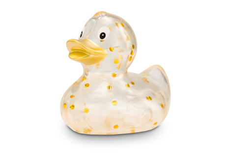 Werbeente Fine Funkelgold, ca. 8 cm Werbeartikel