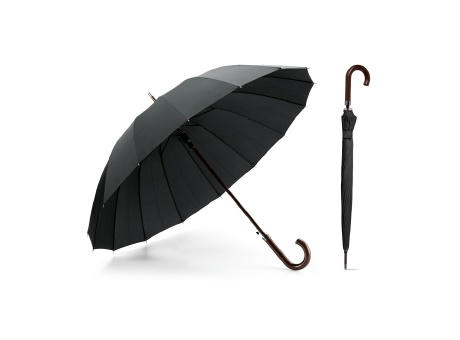 Product image HEDI. Regenschirm mit 16 Stangen aus 190T-Pongee mit automatischer Öffnung Werbeartikel
